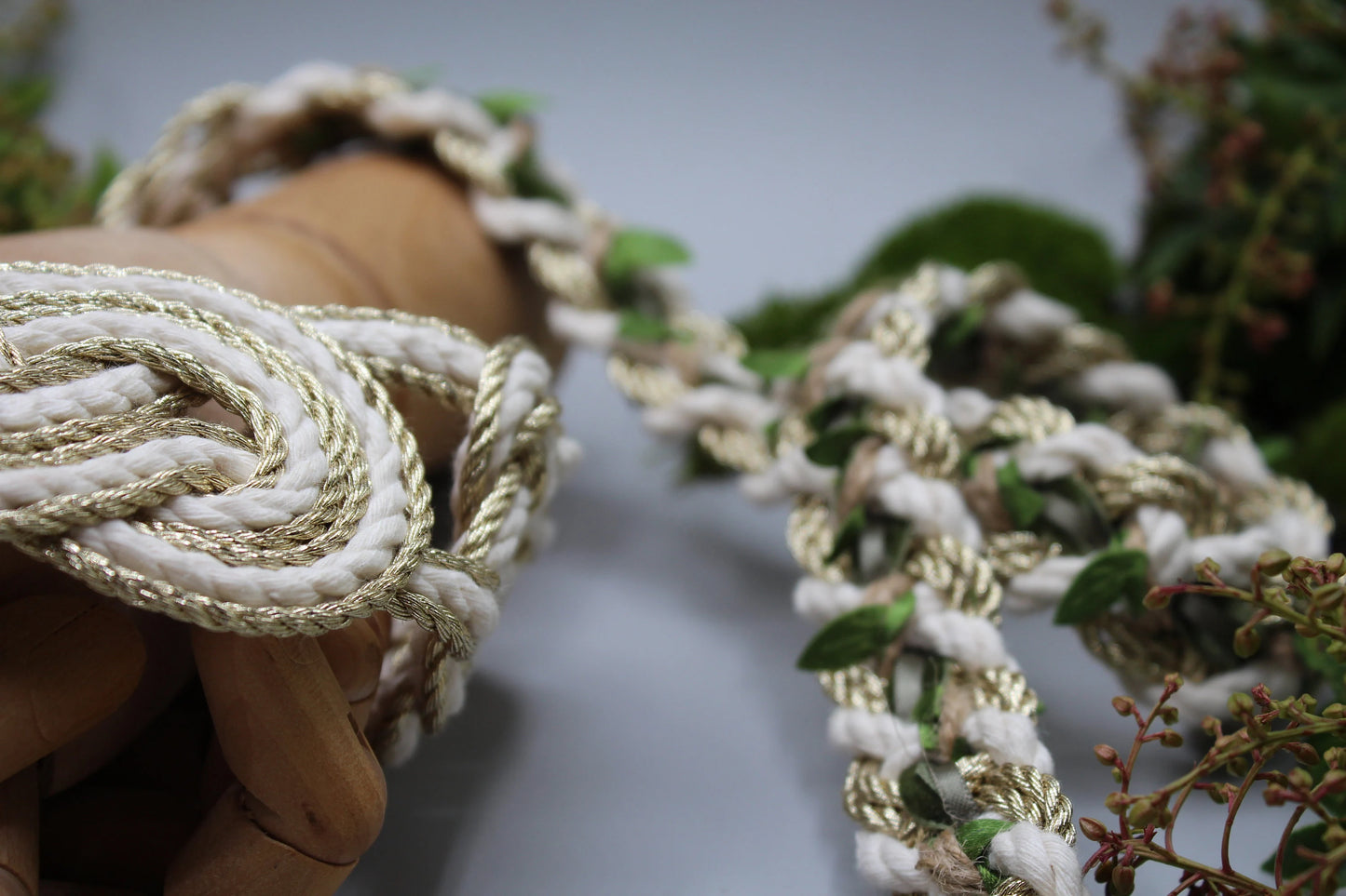 9k Metallic Bespoke Celtic Love Knot Handfasting Cord