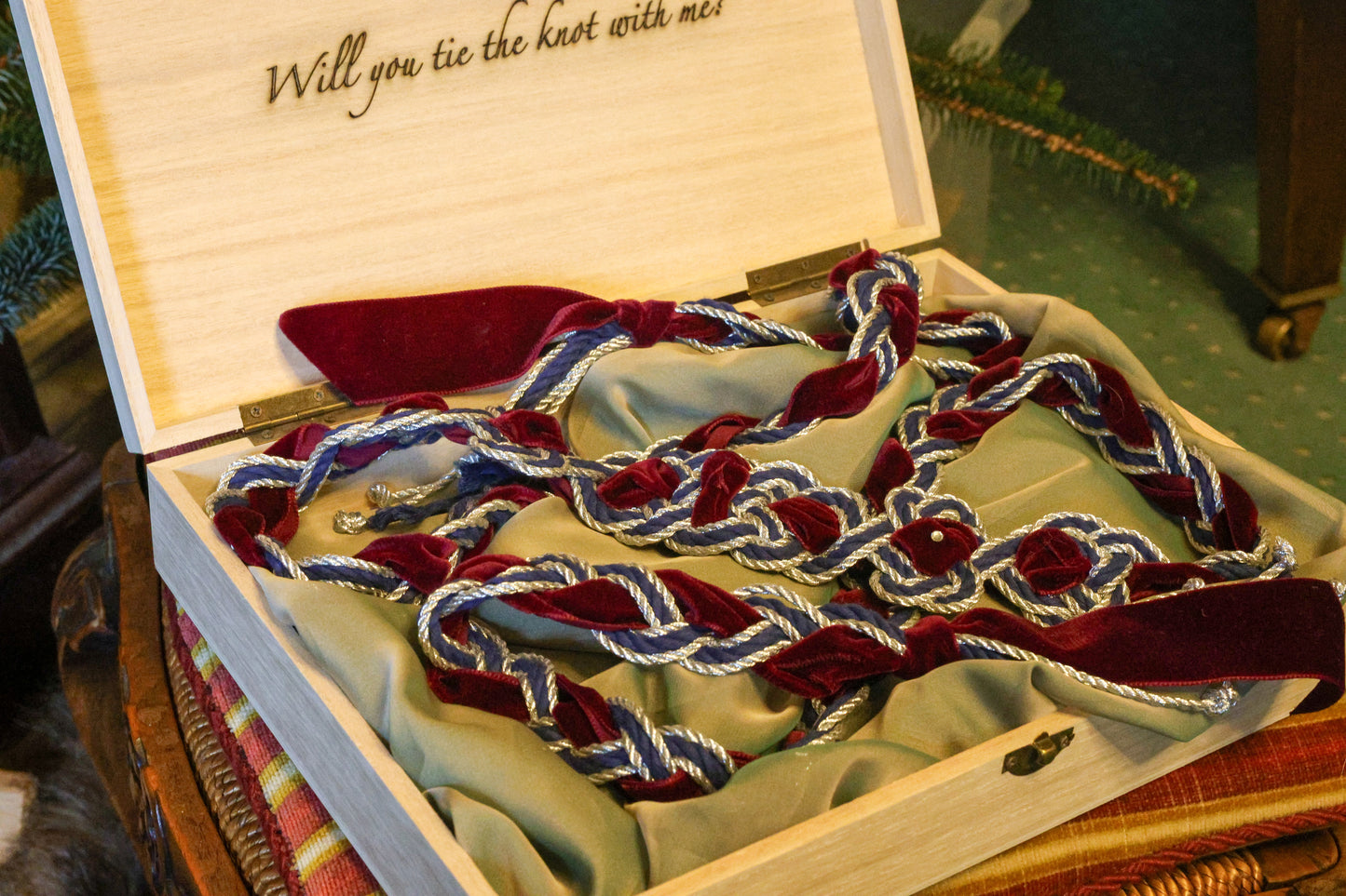 Handfasting cord Presentation Box