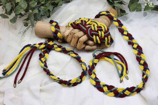 Ready-to-Ship Handfasting Cord – One of a Kind - Hearts Entwined