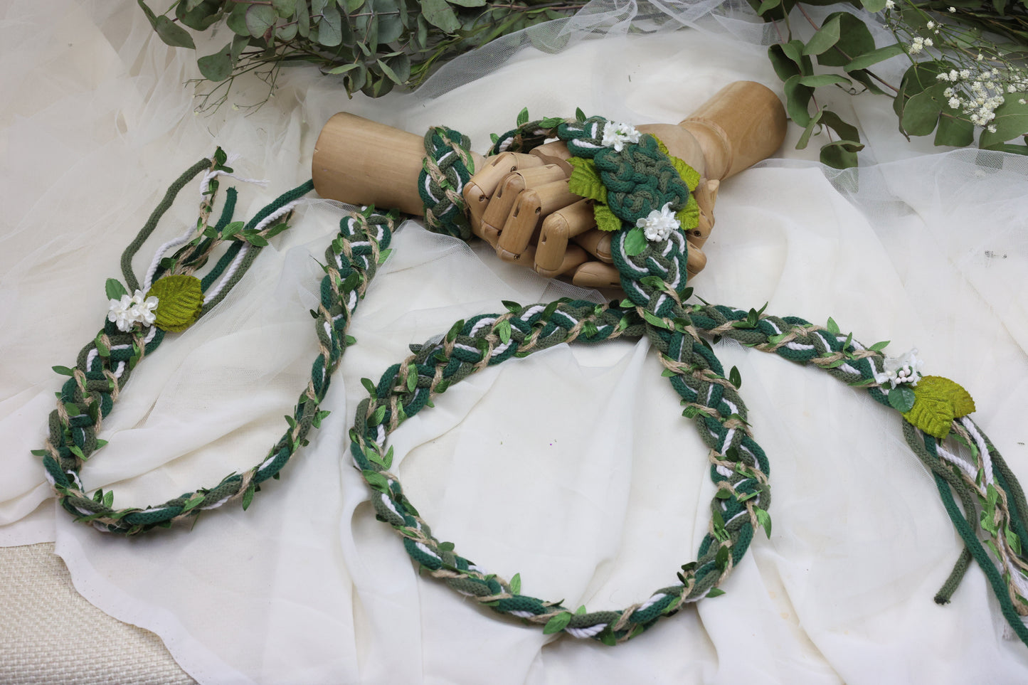 Ready-to-Ship Handfasting Cord – One of a Kind - Cotton Bloom