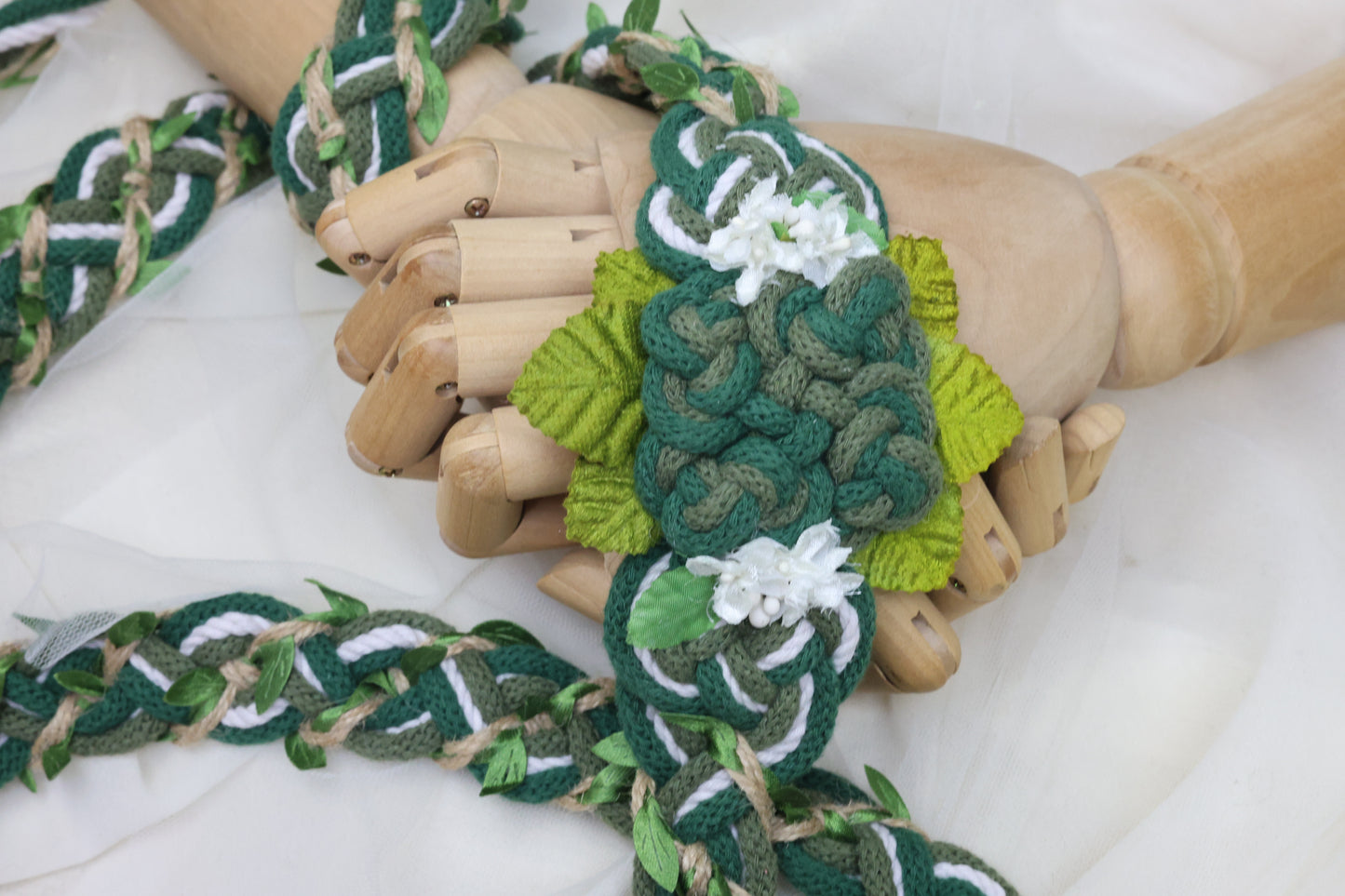Ready-to-Ship Handfasting Cord – One of a Kind - Cotton Bloom