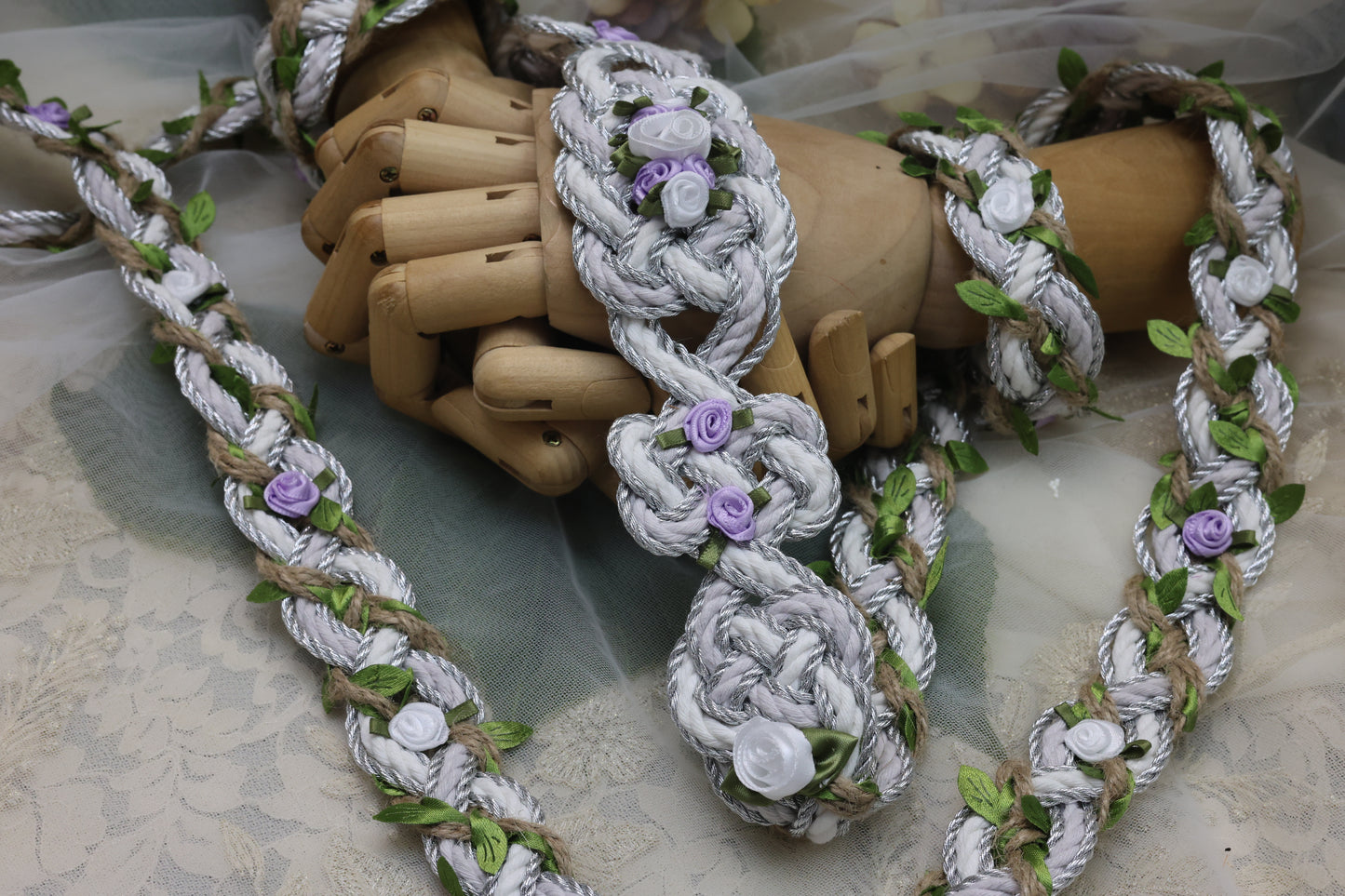 Ready-to-Ship Handfasting Cord – One of a Kind - Fae Garden No.4