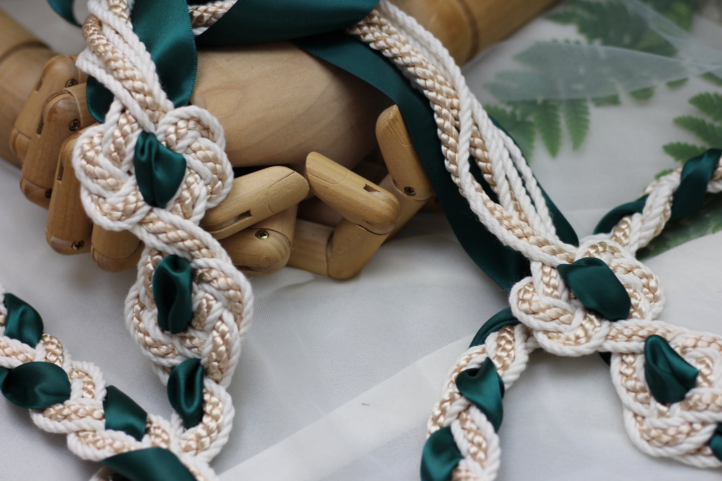 Ready-to-Ship Handfasting Cord – One of a Kind - Magdalene Infinity Tie No.3