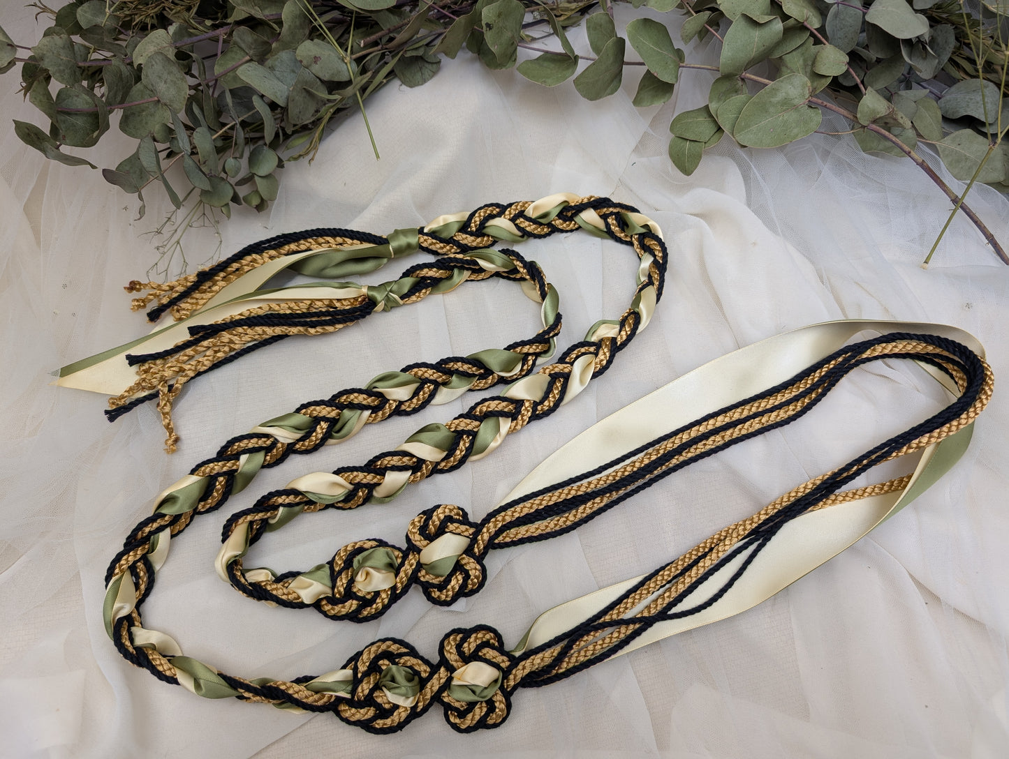 Ready-to-Ship Handfasting Cord – One of a Kind - Magdalene Infinity Tie