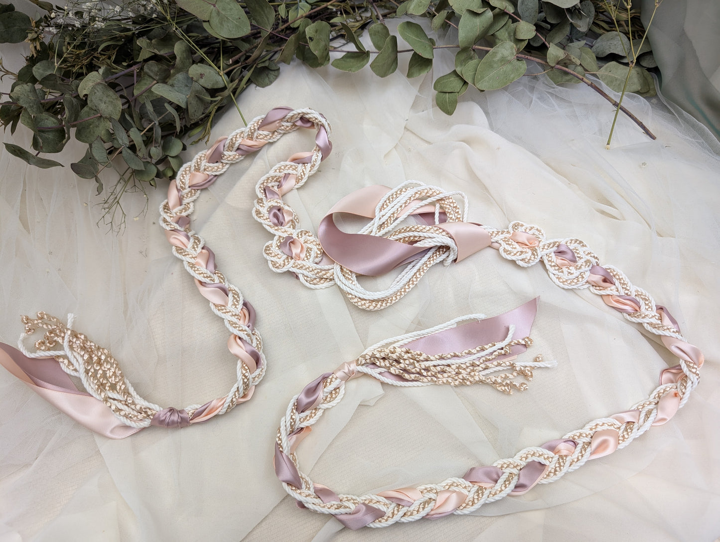 Ready-to-Ship Handfasting Cord – One of a Kind - Magdalene Infinity Tie
