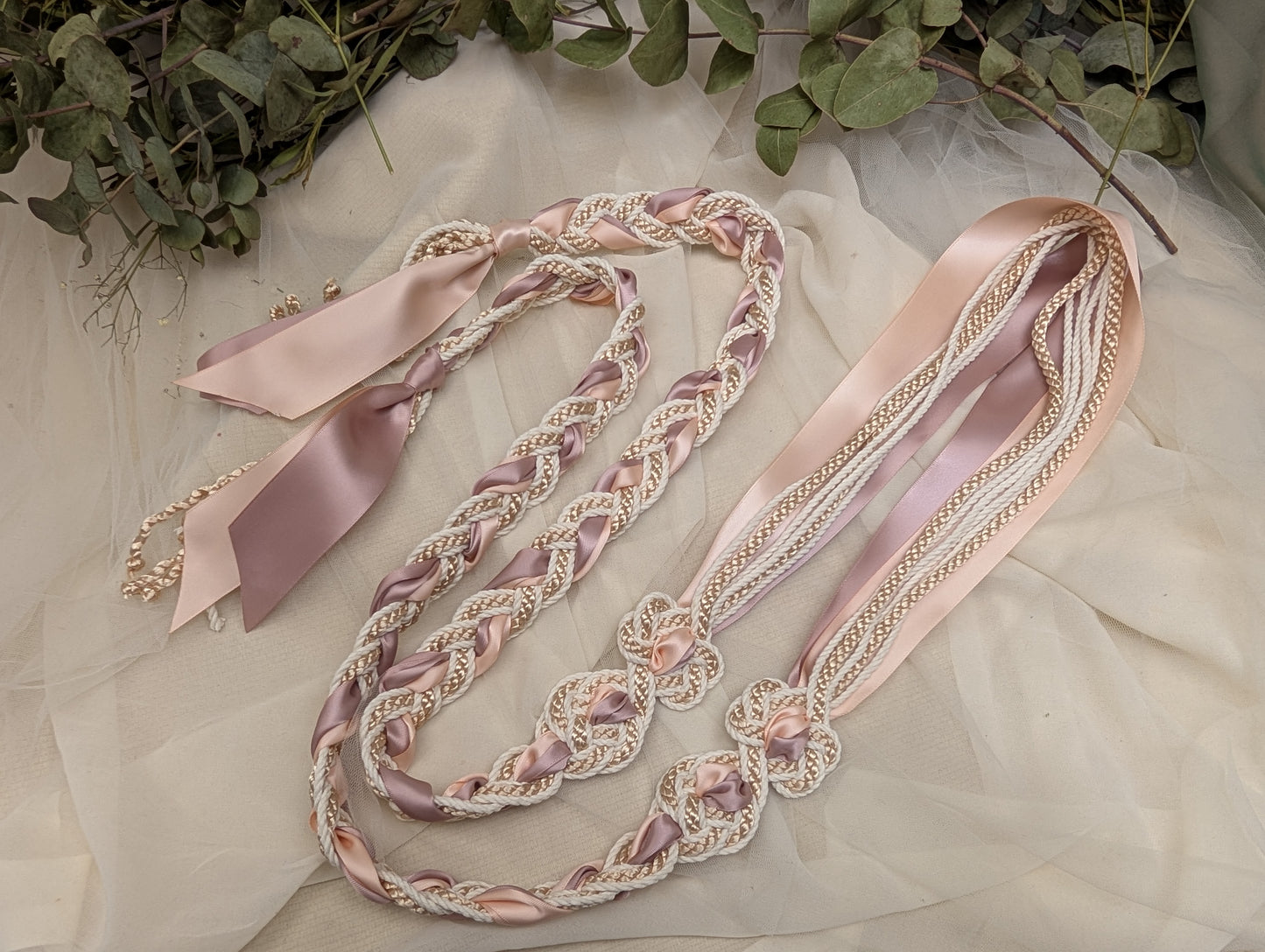 Ready-to-Ship Handfasting Cord – One of a Kind - Magdalene Infinity Tie