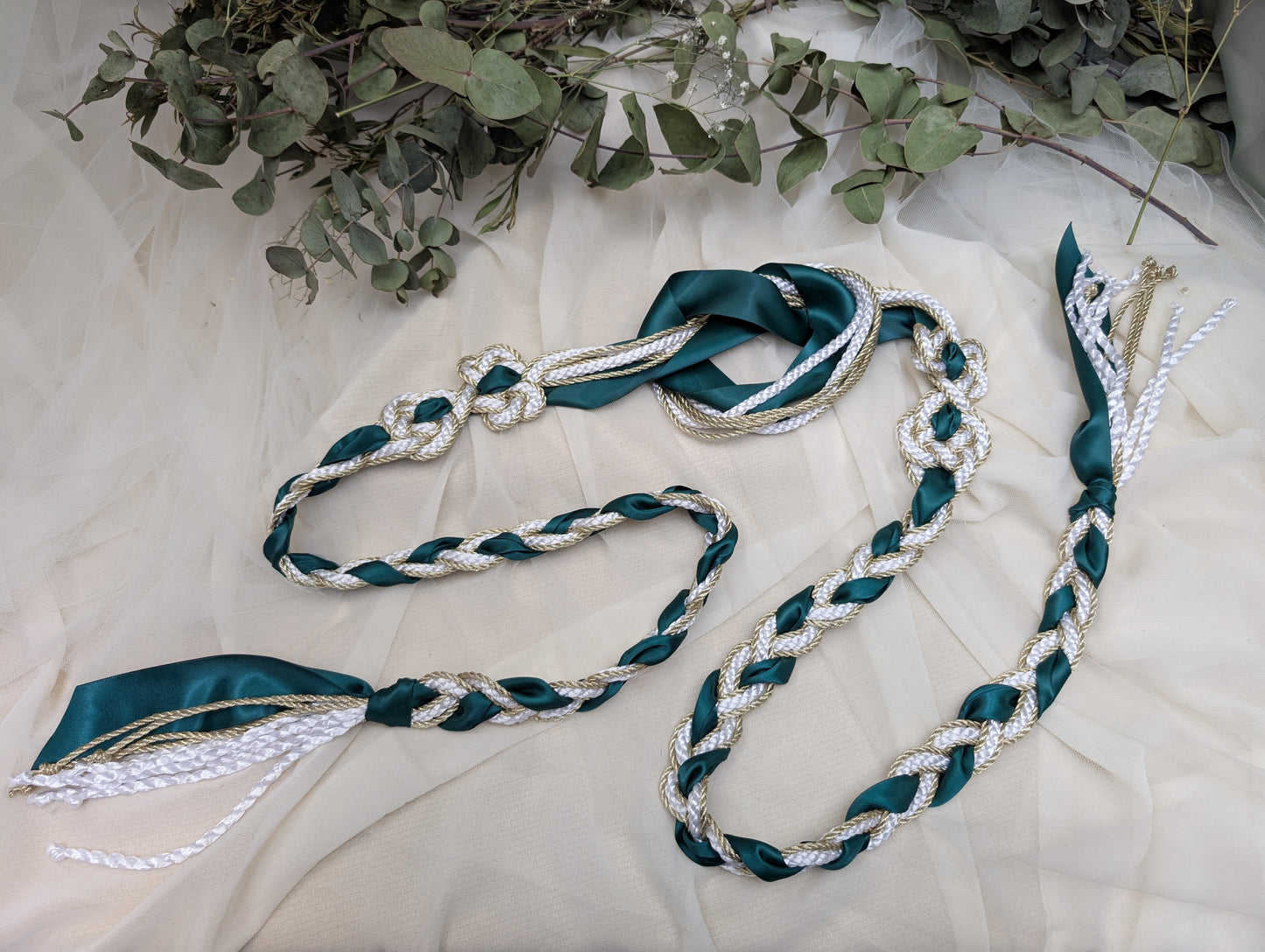 Ready-to-Ship Handfasting Cord – One of a Kind - Magdalene Infinity Tie