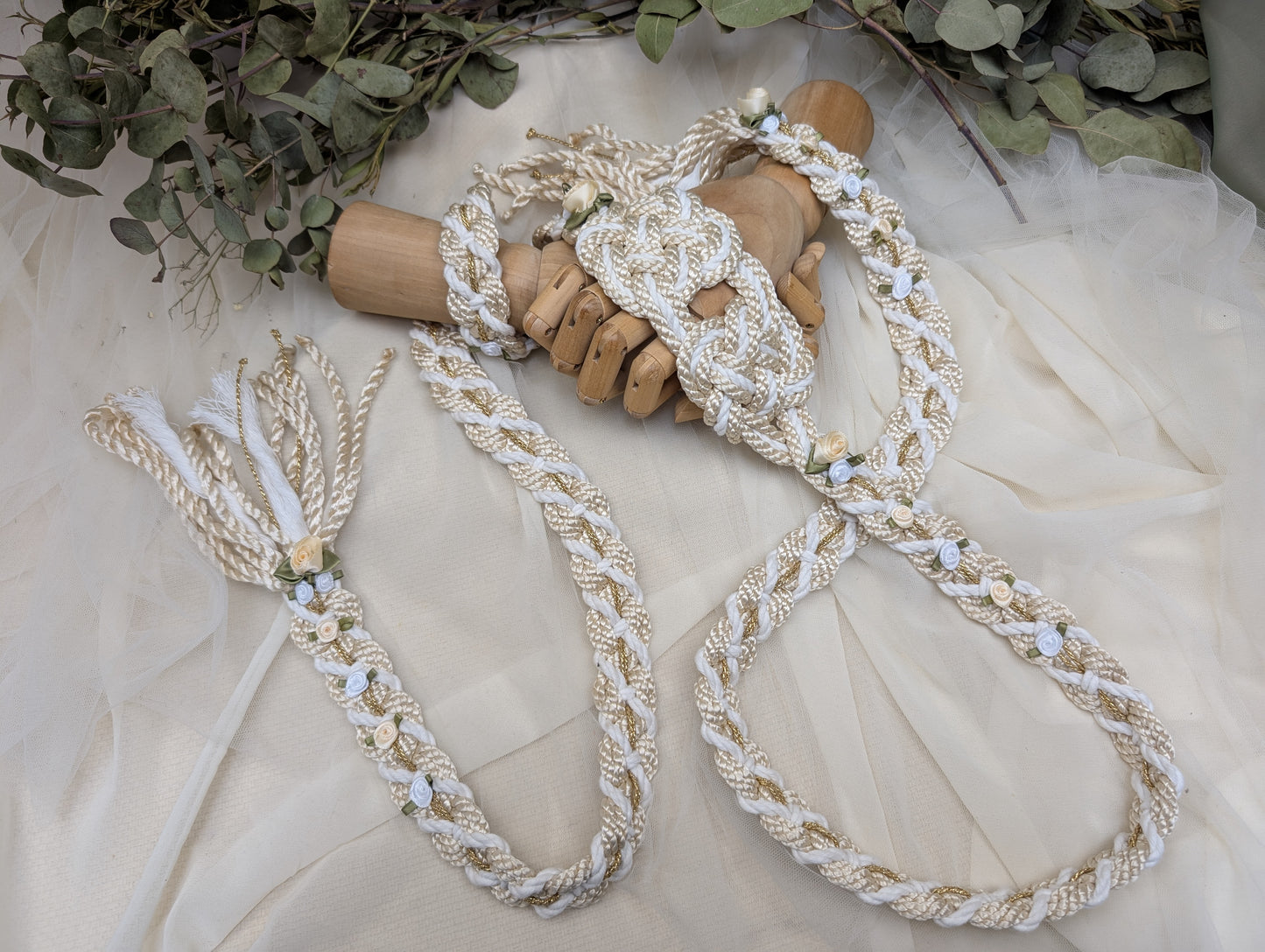Ready-to-Ship Handfasting Cord – One of a Kind - Hearts Entwined