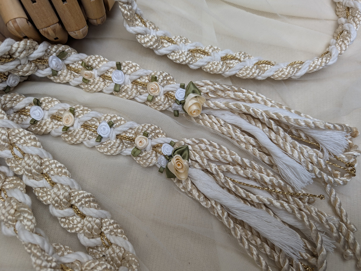 Ready-to-Ship Handfasting Cord – One of a Kind - Hearts Entwined