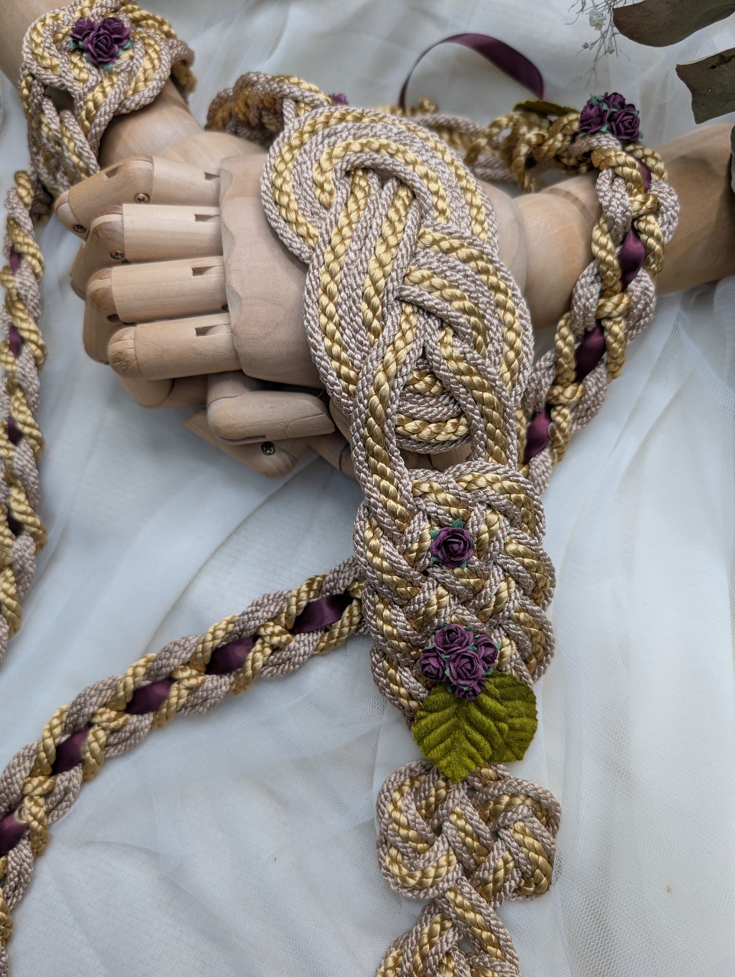 Ready-to-Ship Handfasting Cord – One of a Kind - Nine Knot