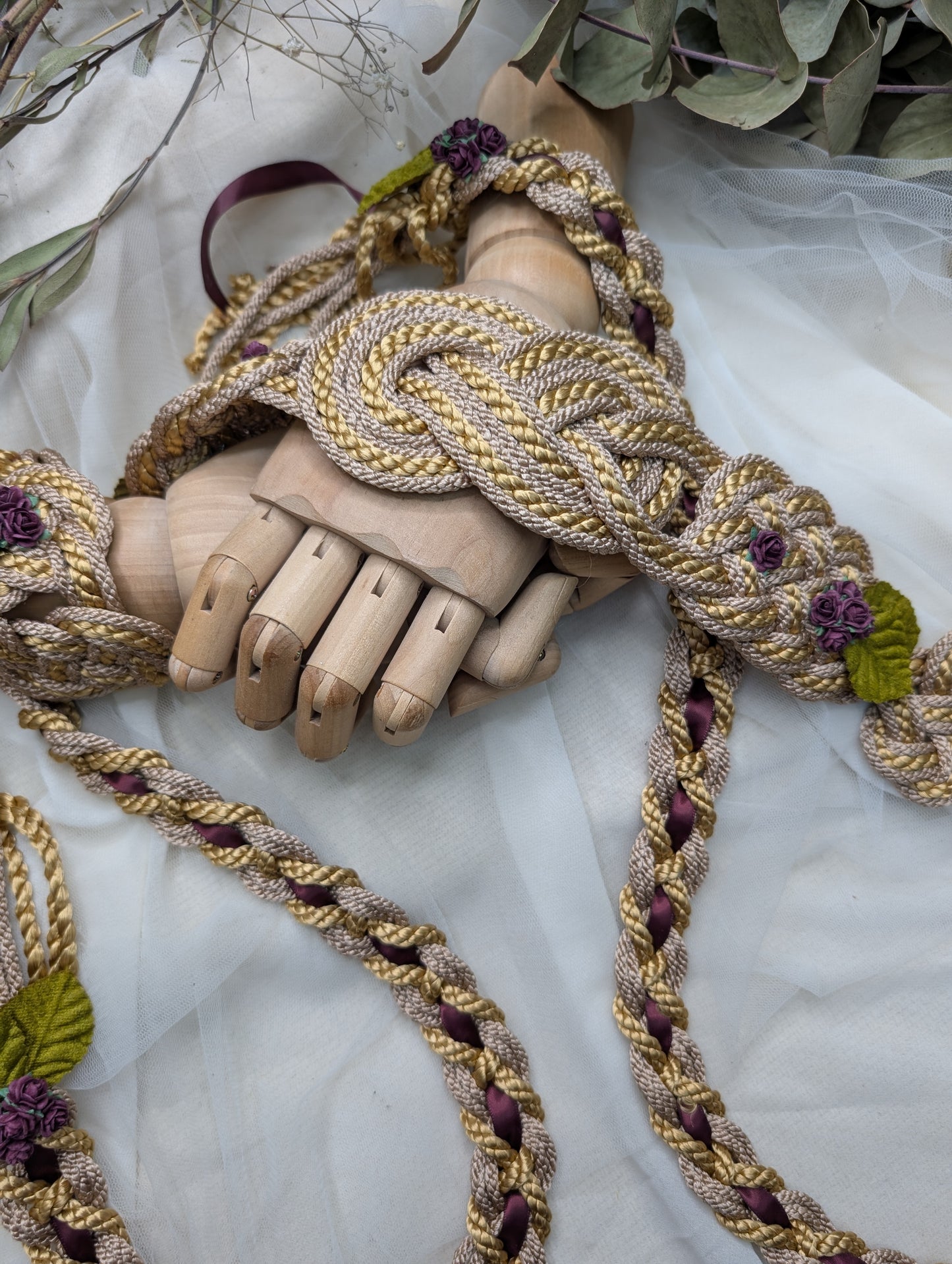 Ready-to-Ship Handfasting Cord – One of a Kind - Nine Knot