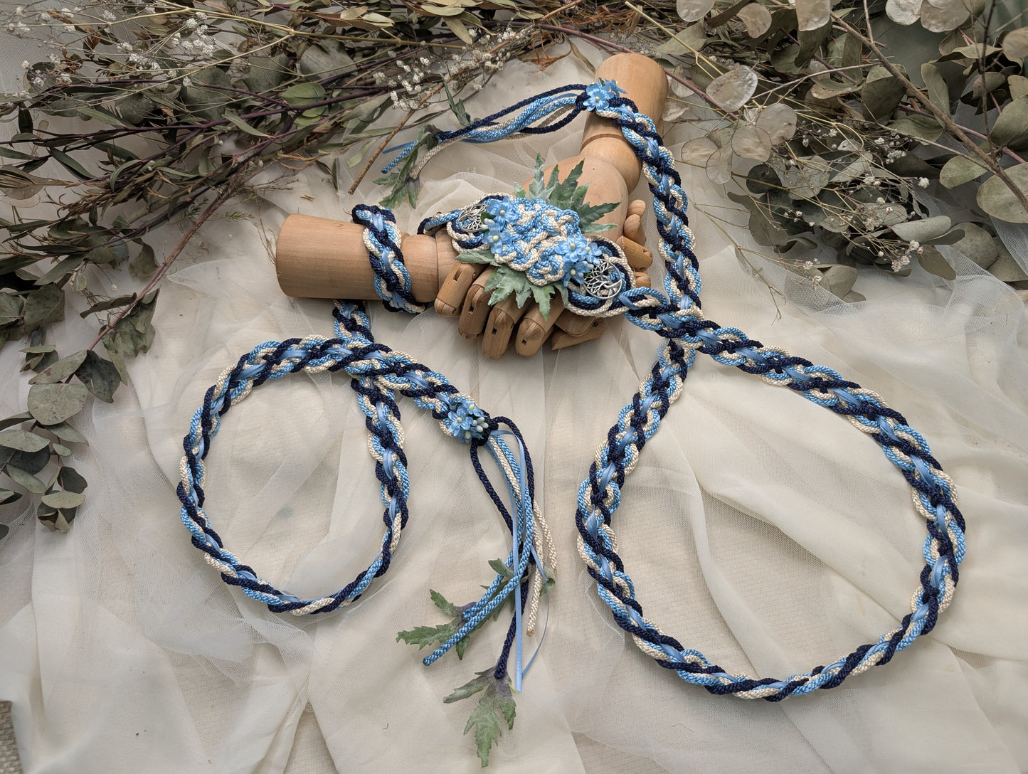 Ready-to-Ship Handfasting Cord – One of a Kind - Bloom