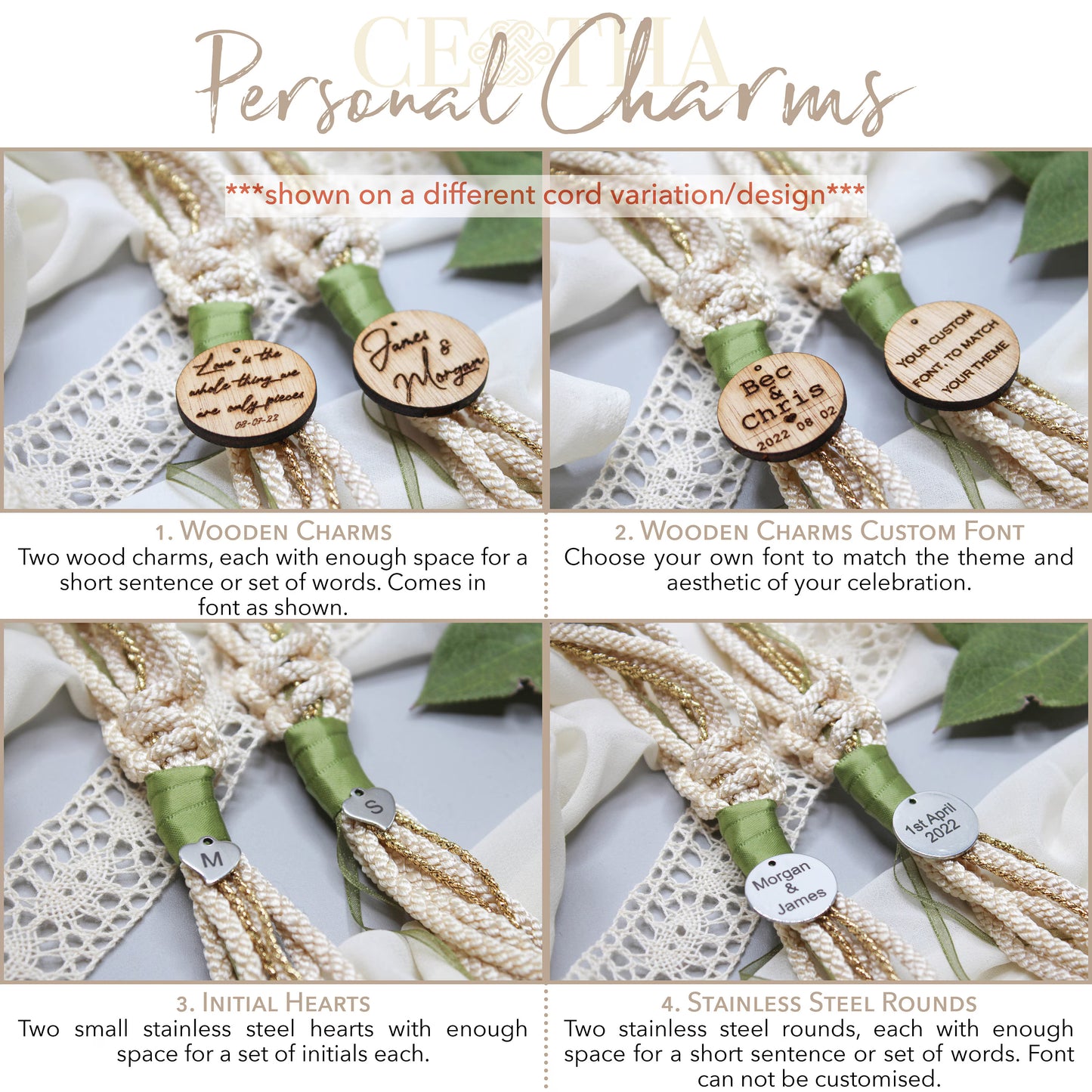 Handfasting Cord - Bouquet