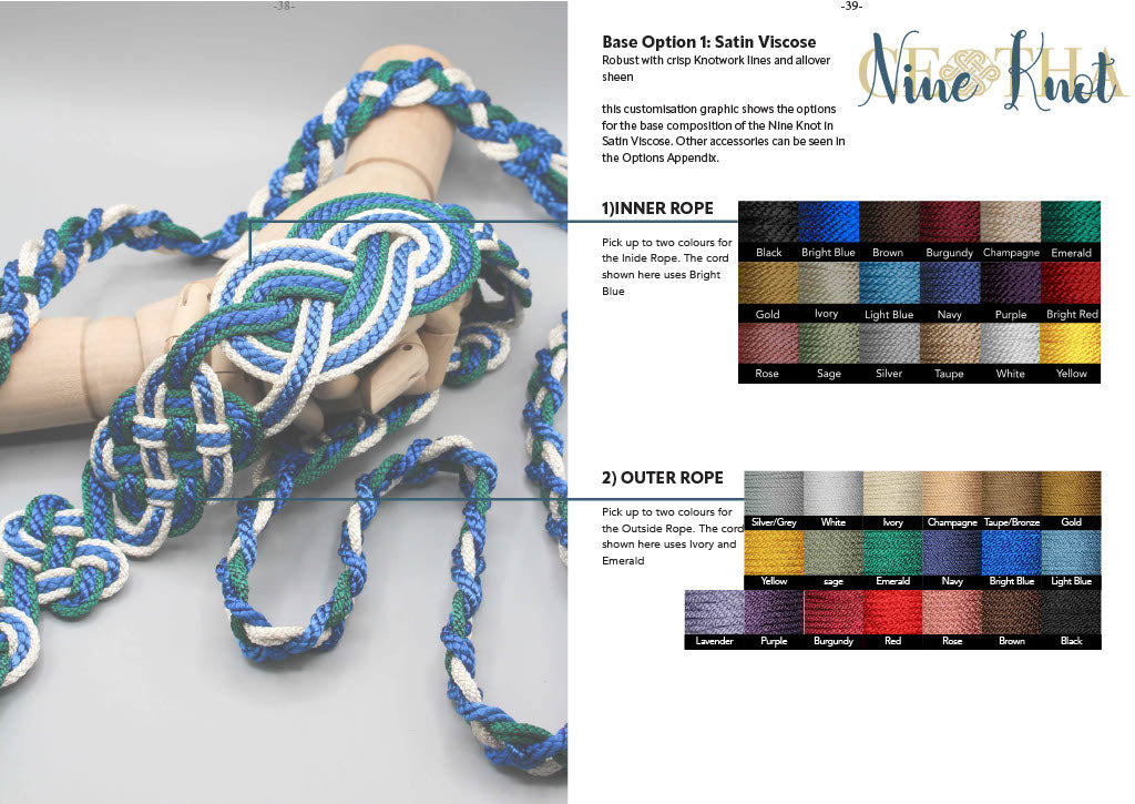 Nine Knot - Serch Bythol Burgundy Buds