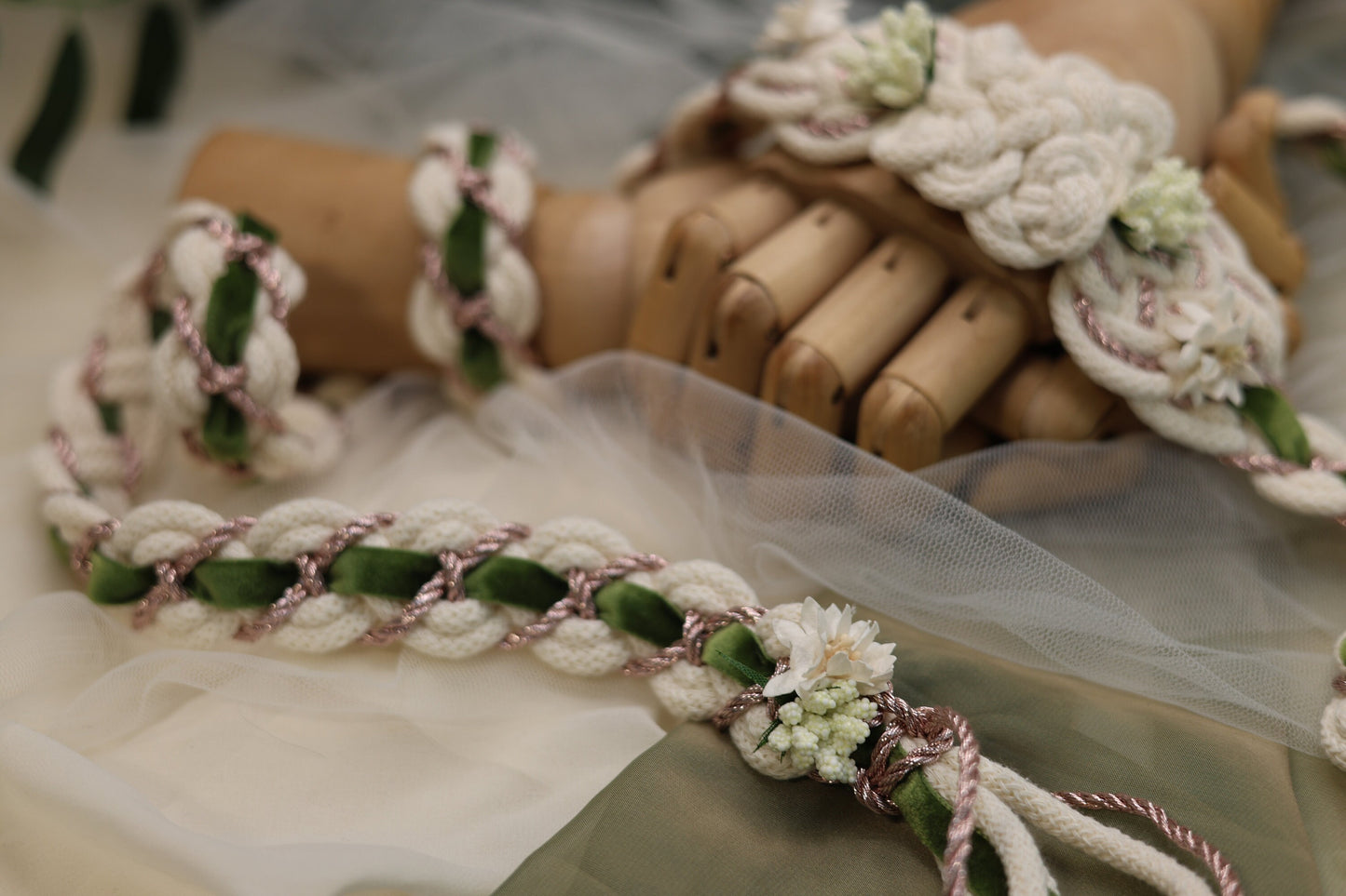 Cotton Bloom - Moss Velvet