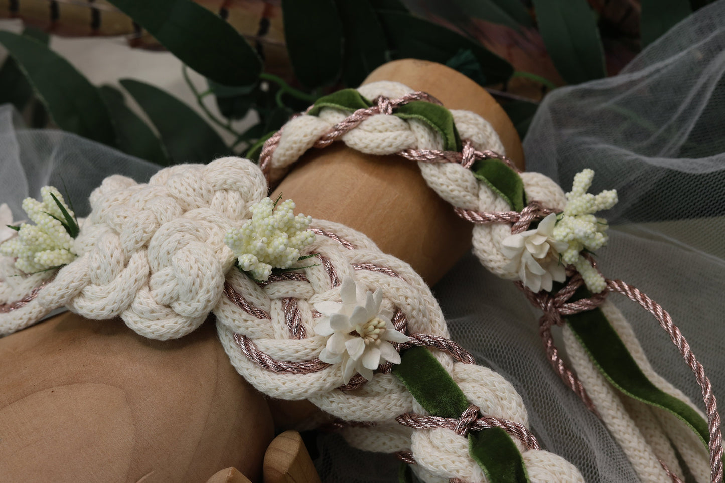 Cotton Bloom - Moss Velvet