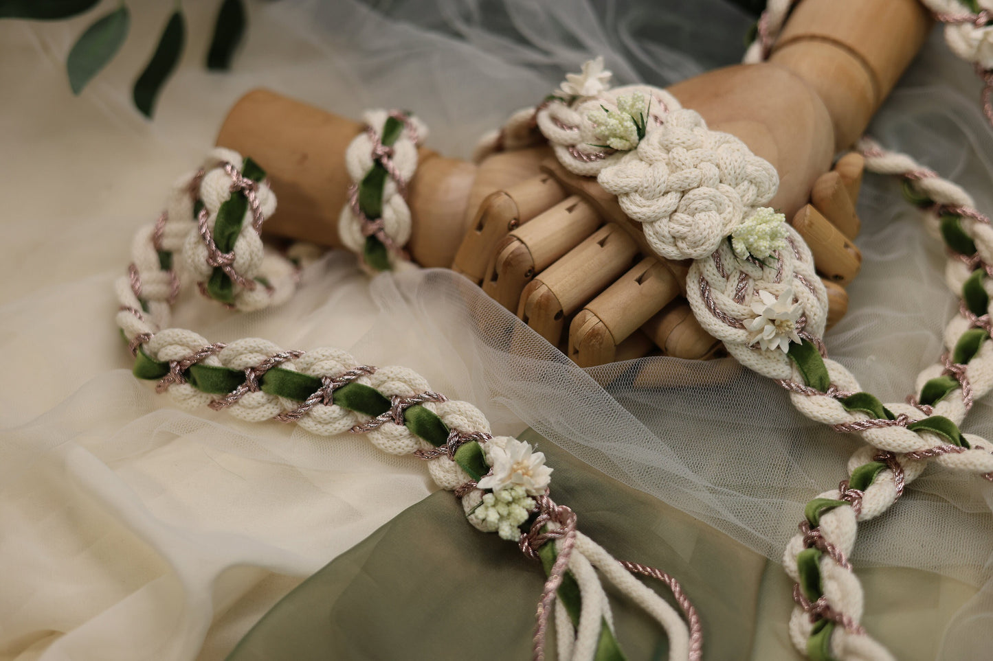 Cotton Bloom - Moss Velvet
