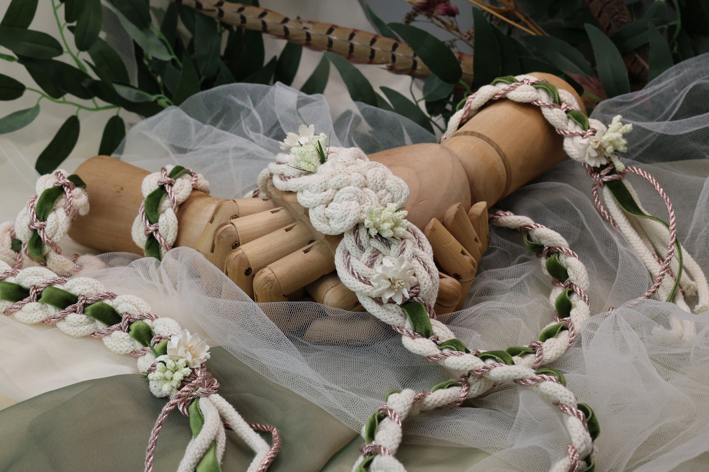 Cotton Bloom - Moss Velvet