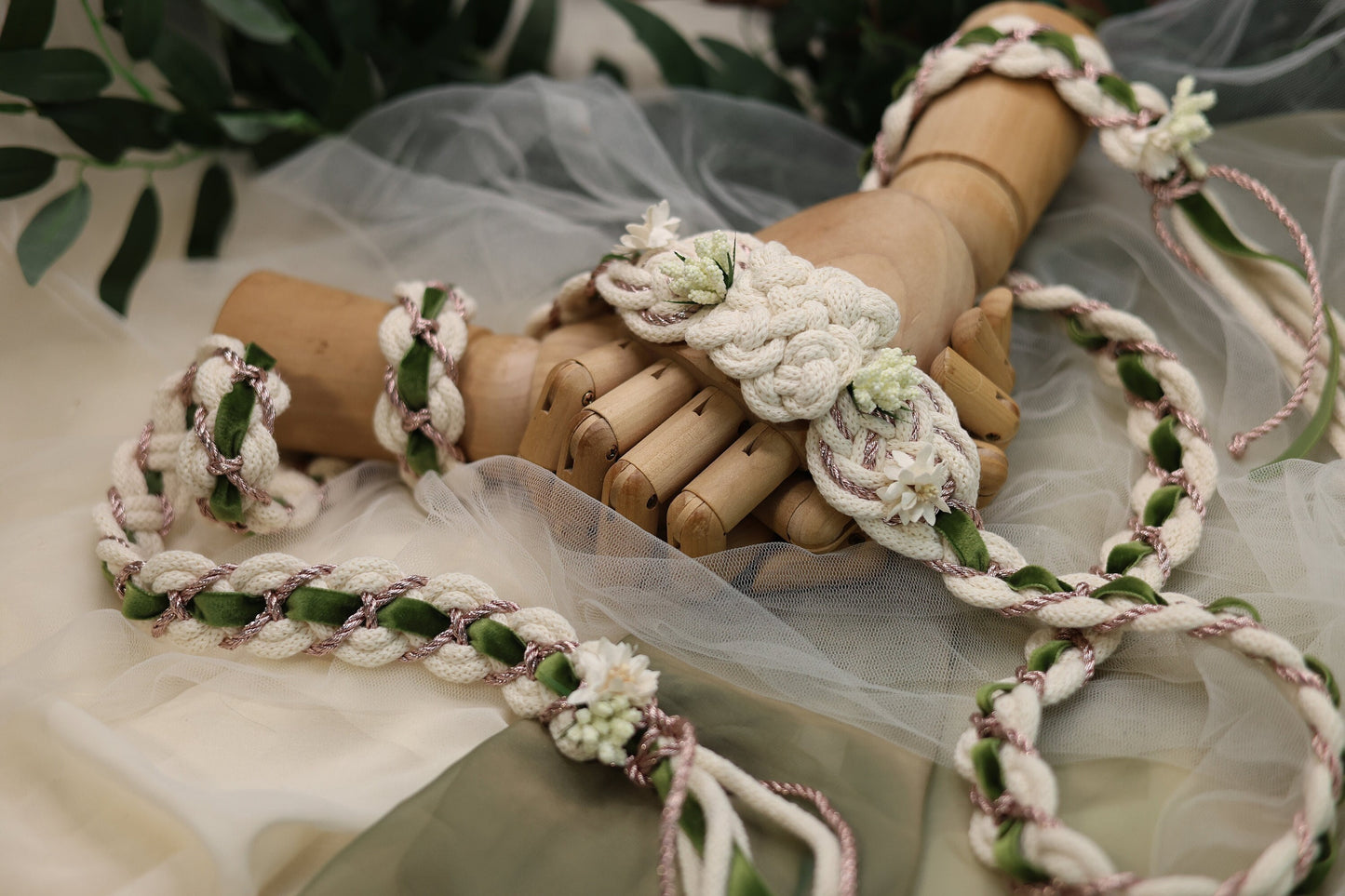 Cotton Bloom - Moss Velvet