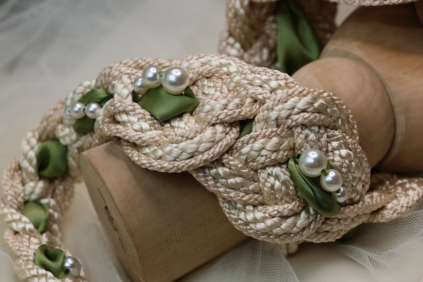 Nine Knot Two-Way Prestige with Pearls