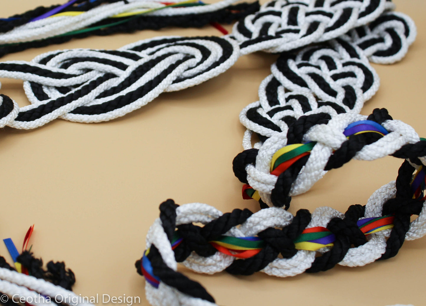 Nine Knot - Rainbow Accent