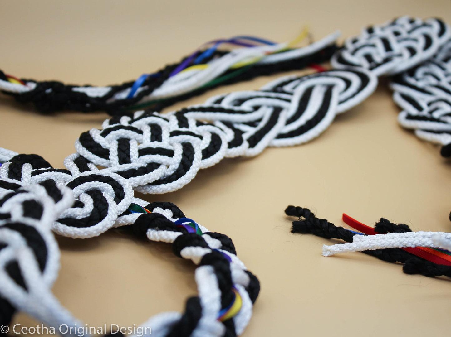 Nine Knot - Rainbow Accent