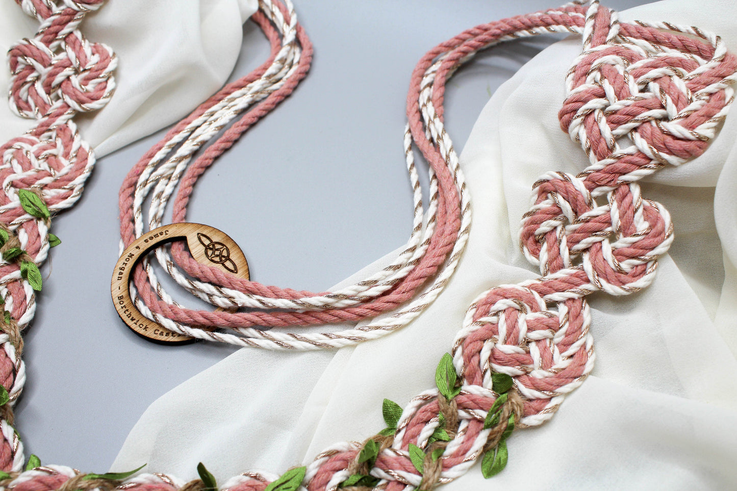 Signet Infinity Tie - Blush