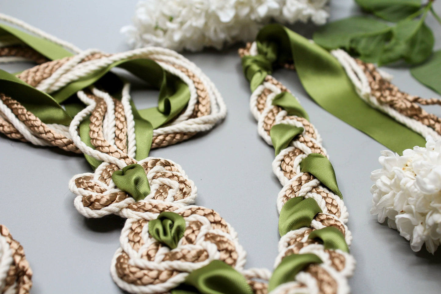 Magdalene Infinity Tie - Moss Green