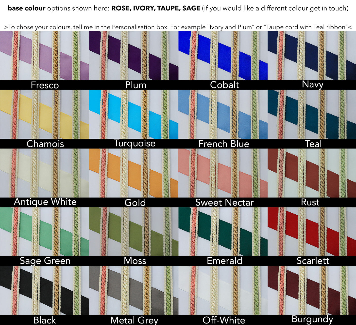 Magdalene Infinity Tie - Dark Bridal