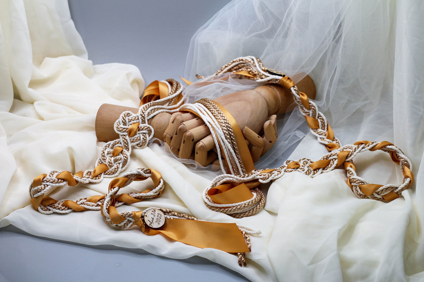Magdalene Infinity Tie - Old Gold