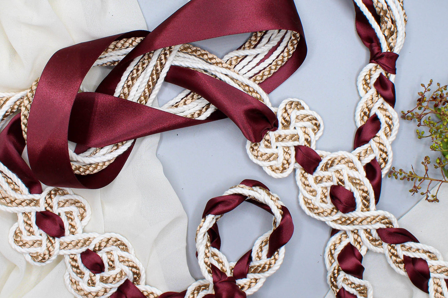 Magdalene Infinity Tie - Burgundy