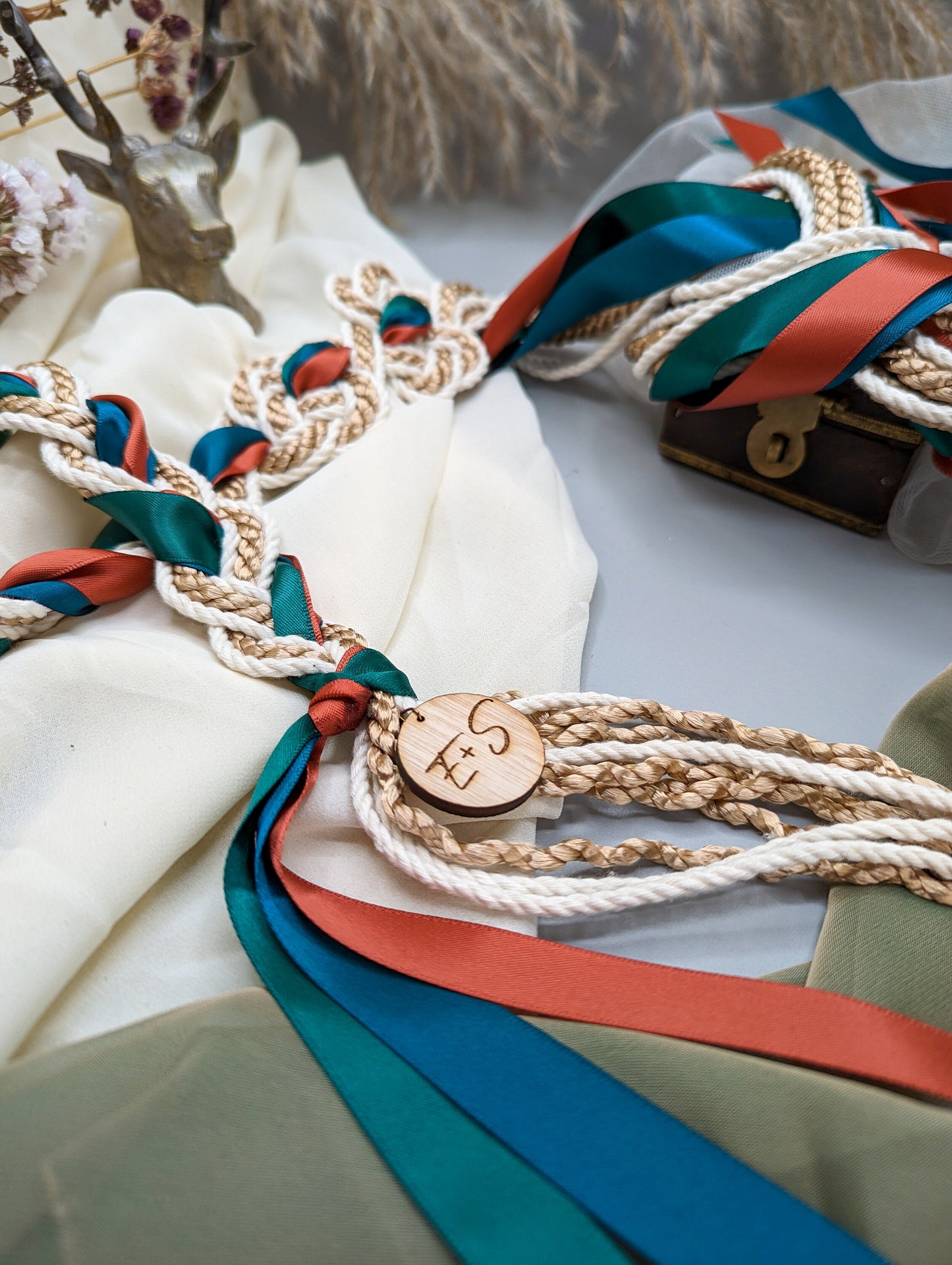 Magdalene Infinity Tie - With Three Ribbons