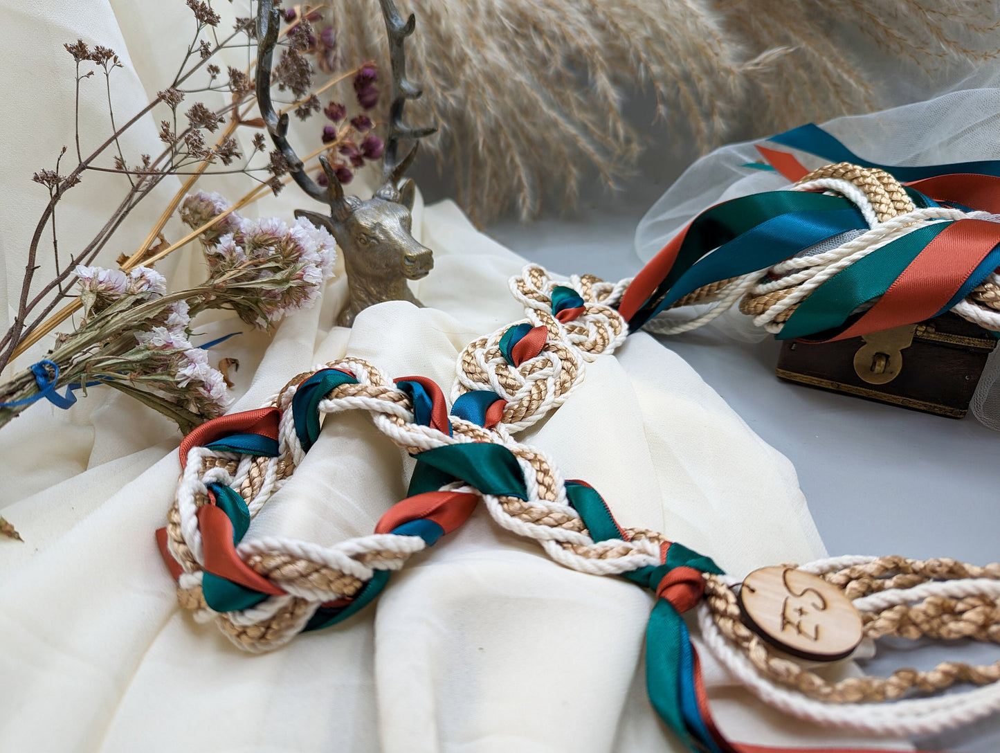 Magdalene Infinity Tie - With Three Ribbons