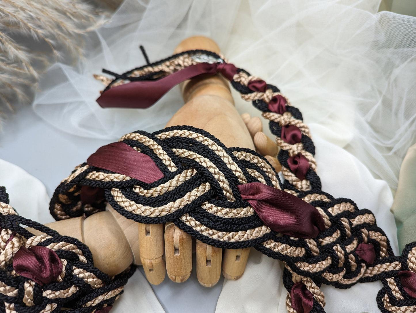 Nine Knot Prestige - Dark Burgundy