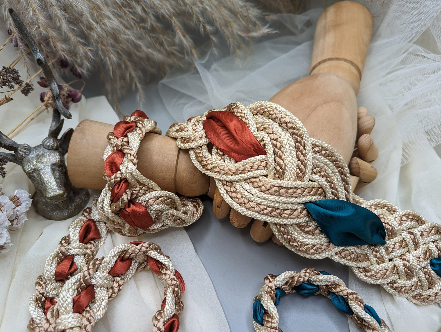 Nine Knot Two-Way Prestige - Rust & Teal