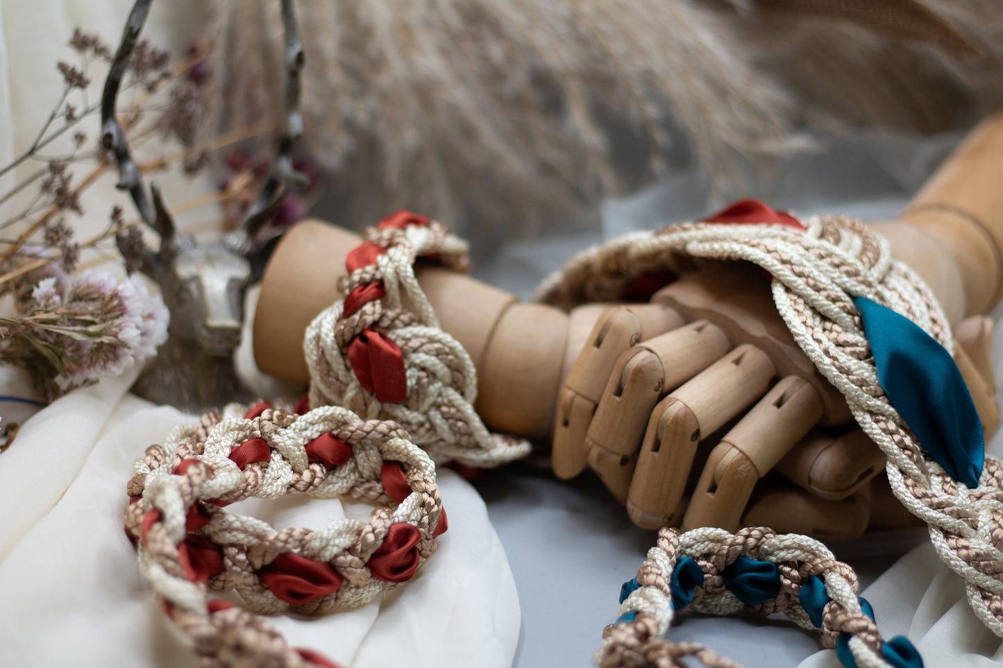 Nine Knot Two-Way Prestige - Rust & Teal