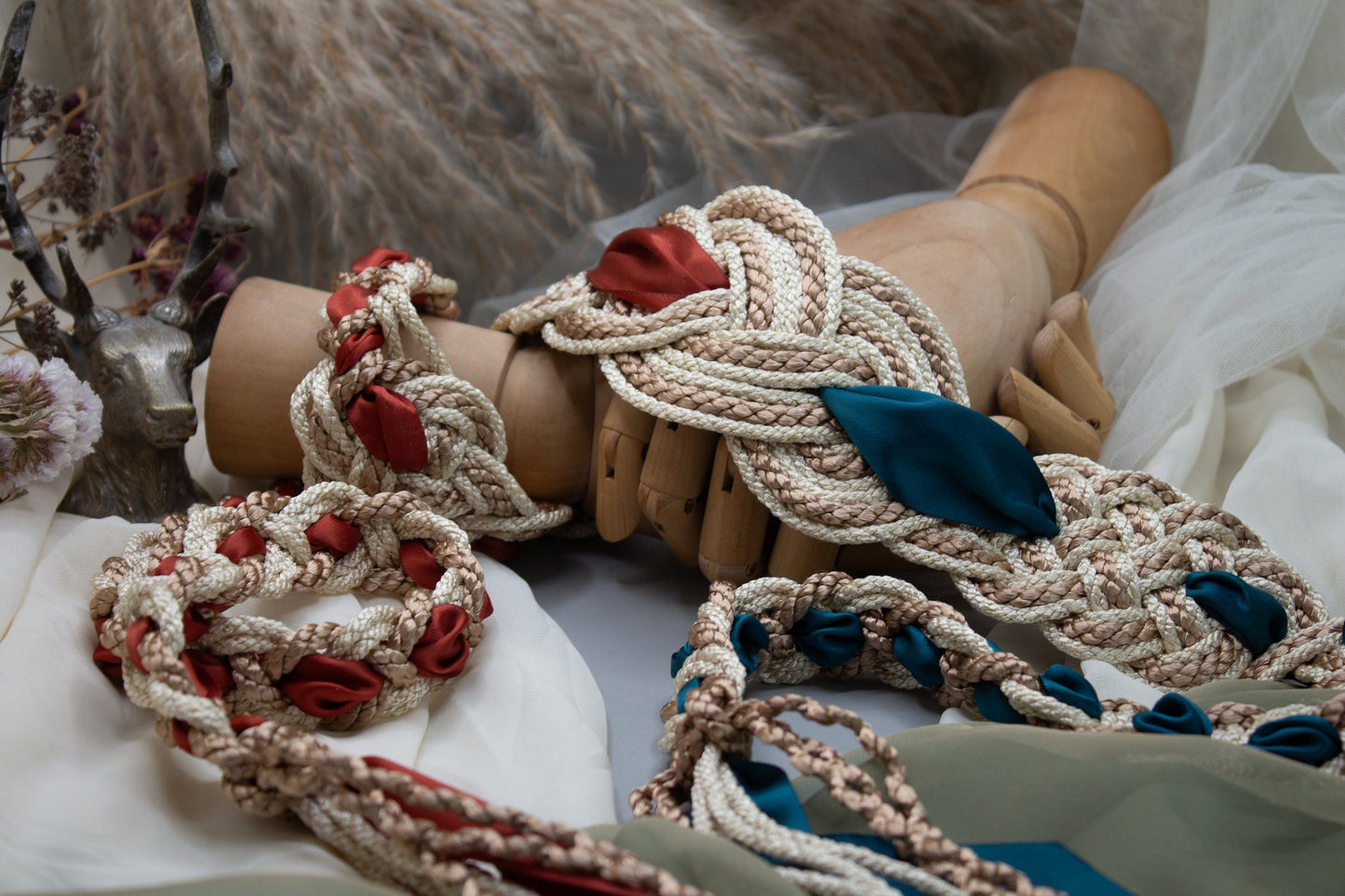 Nine Knot Two-Way Prestige - Rust & Teal