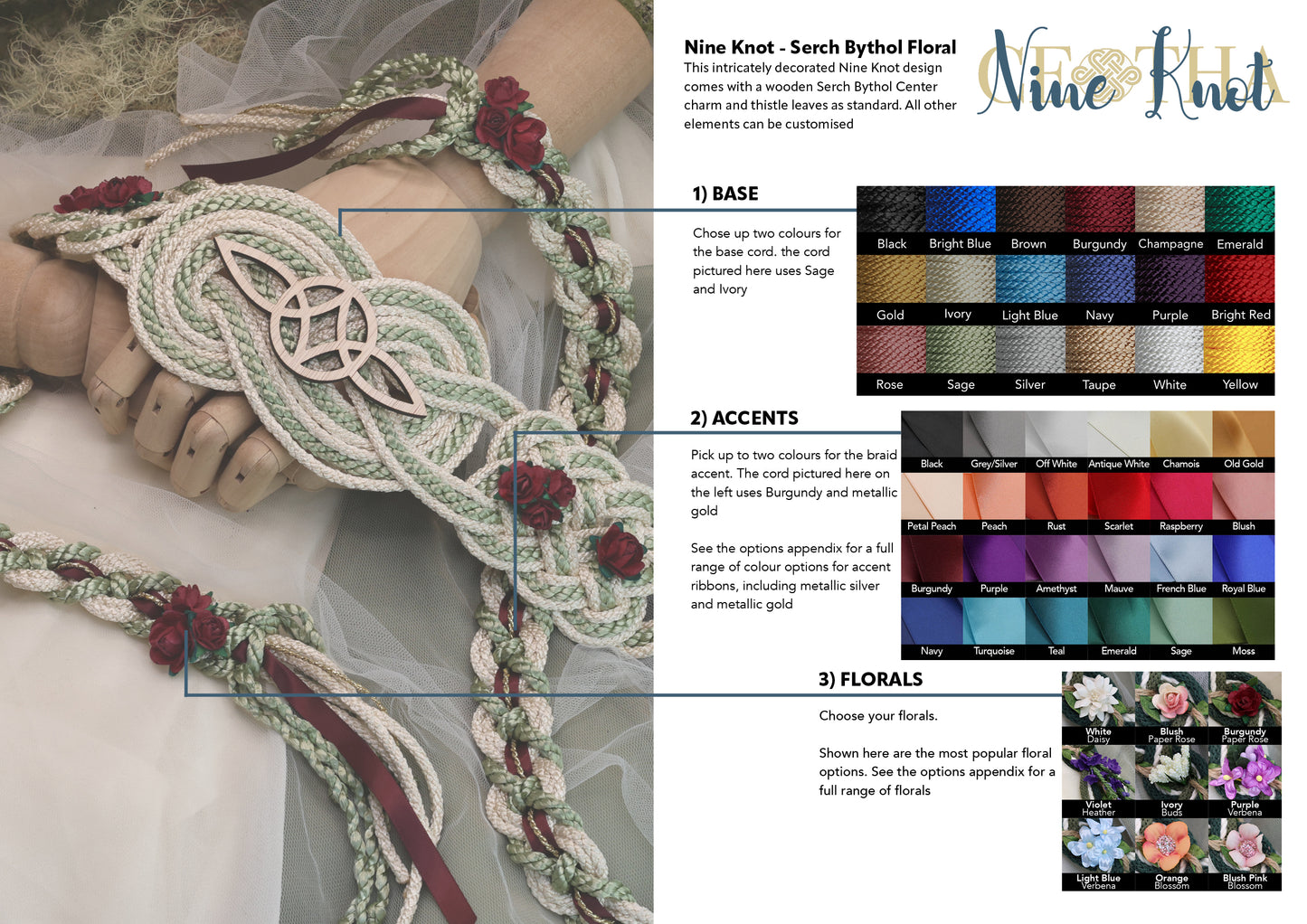 a brochure with instructions on how to tie a wedding veil