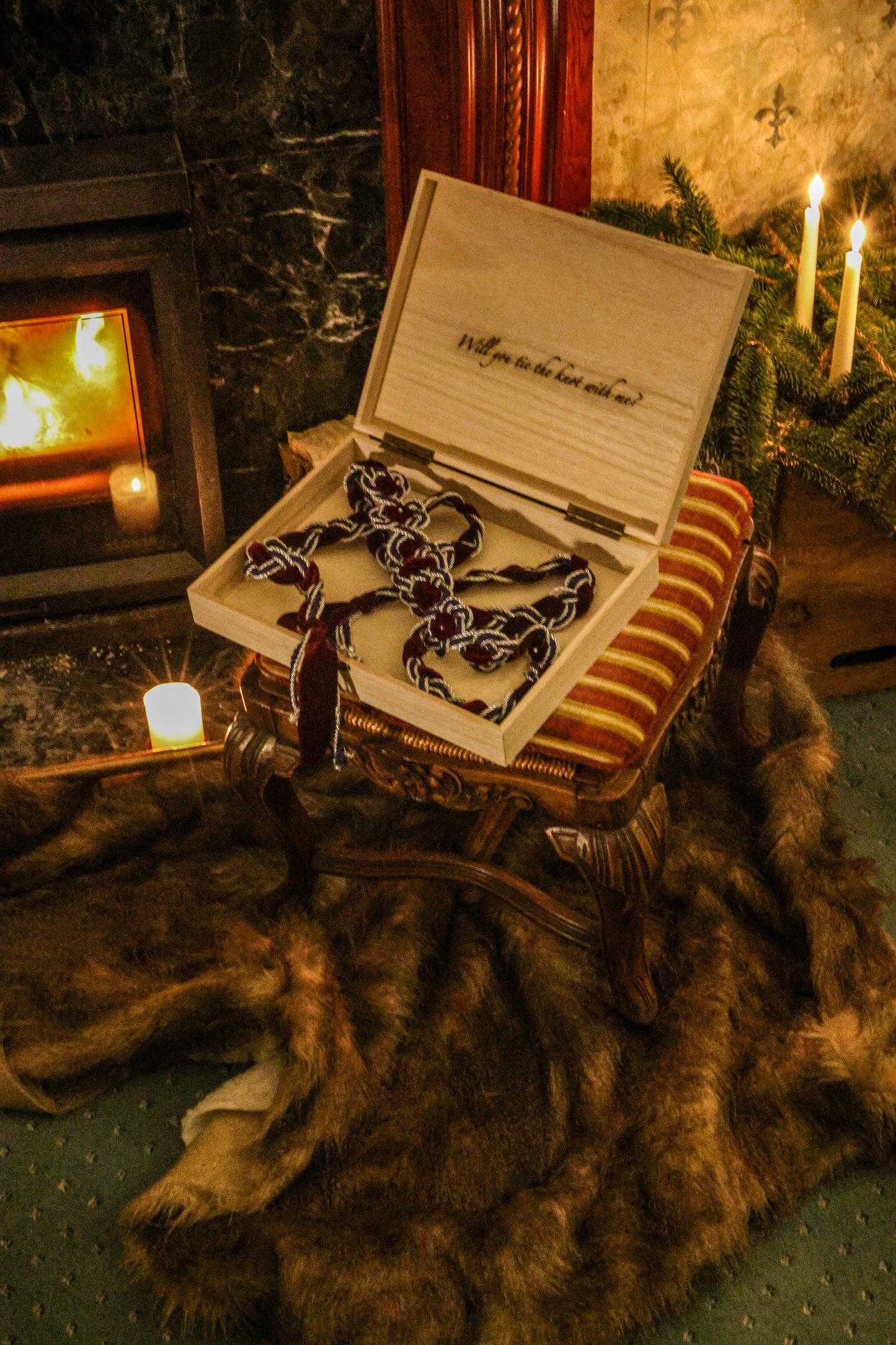 Handfasting cord Presentation Box