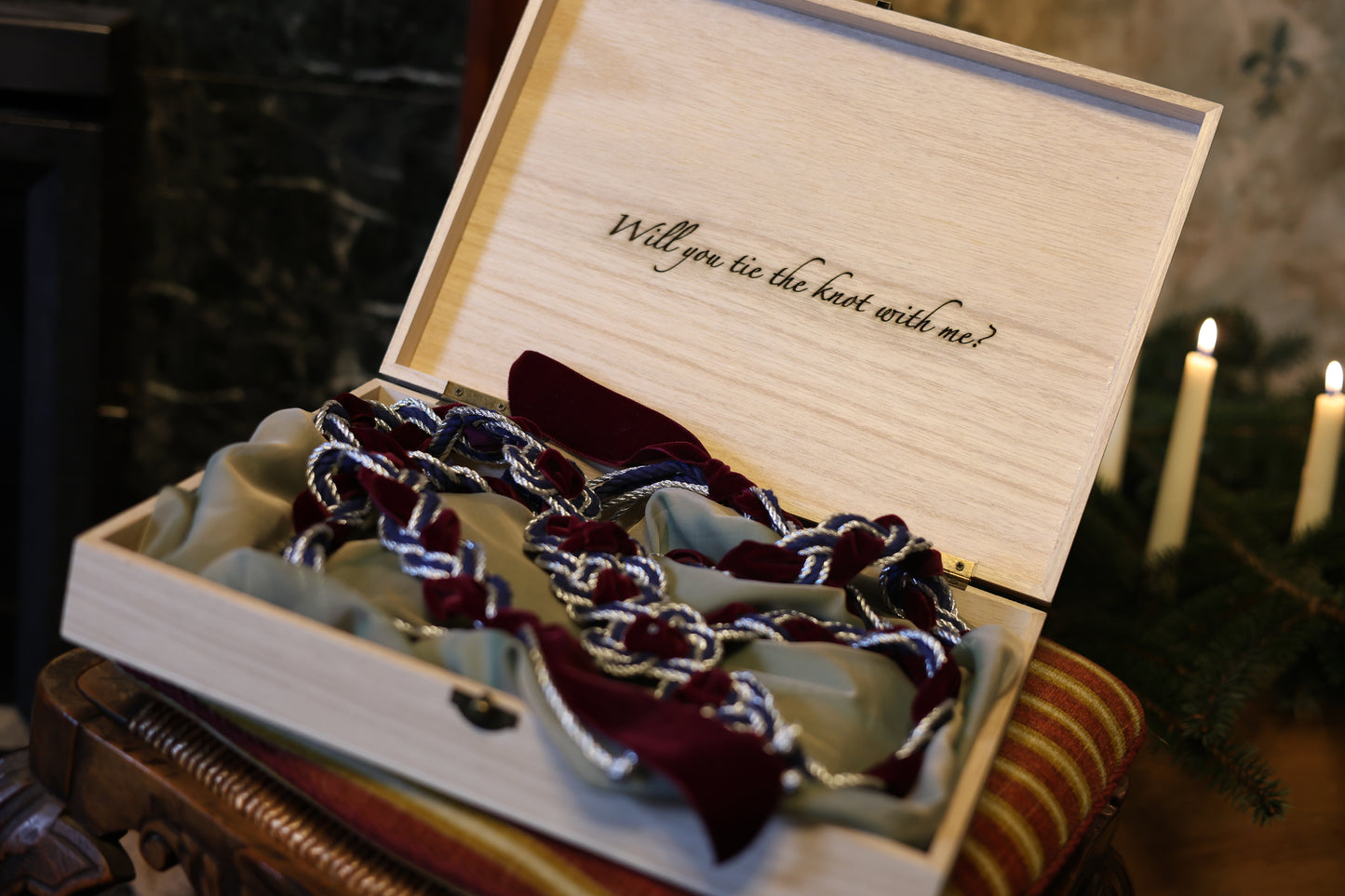 Handfasting cord Presentation Box