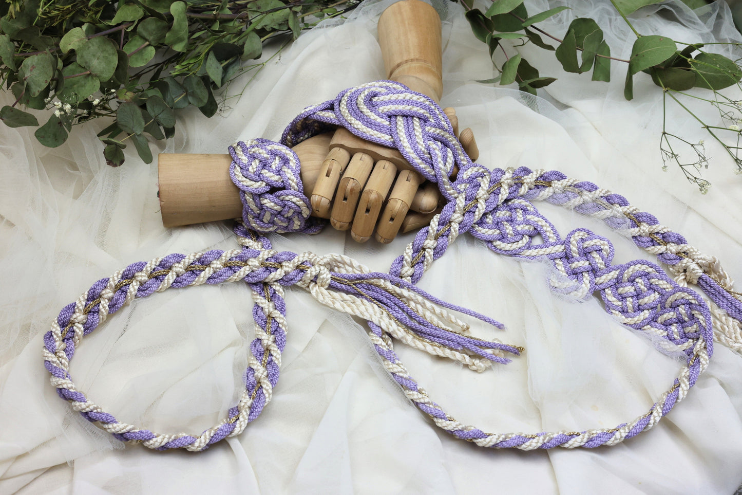 Ready-to-Ship Handfasting Cord – One of a Kind - Nine Knot