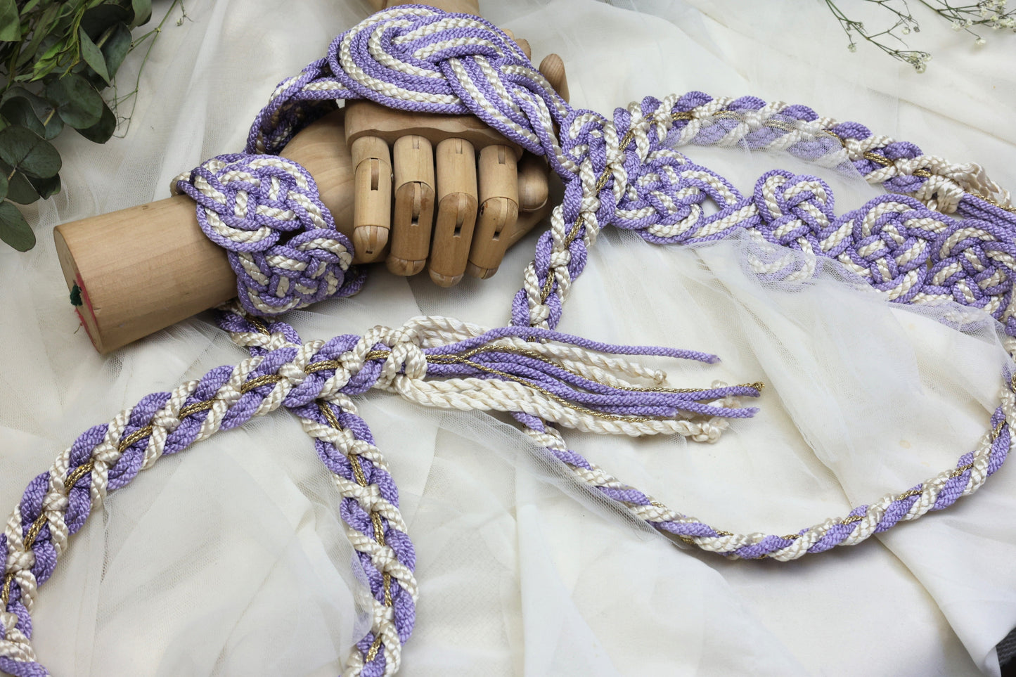 Ready-to-Ship Handfasting Cord – One of a Kind - Nine Knot