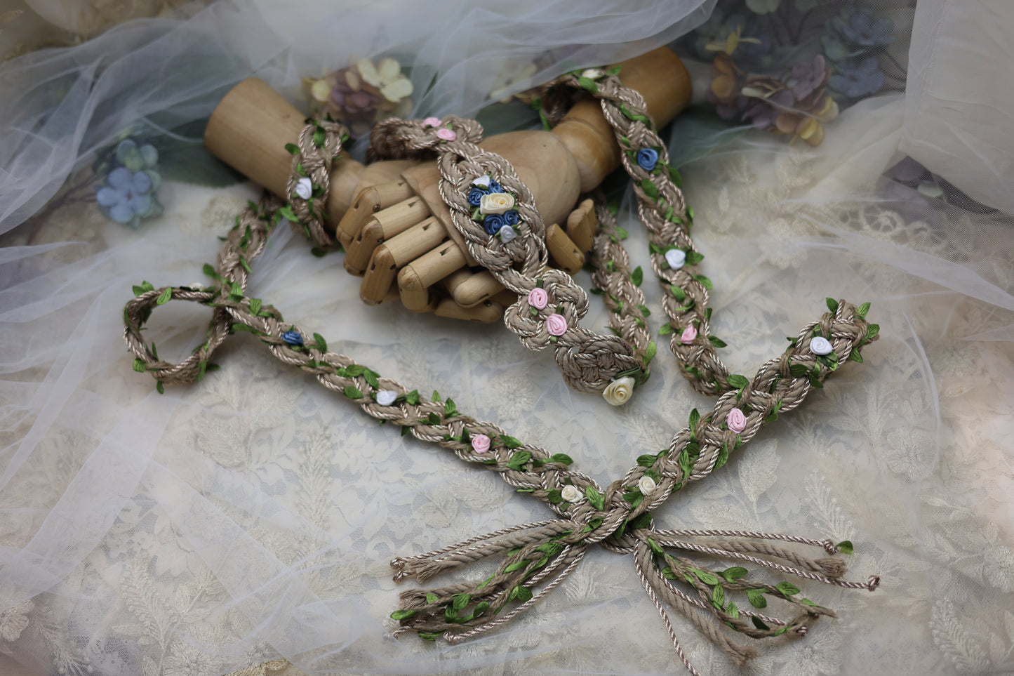 Ready-to-Ship Handfasting Cord – One of a Kind - Fae Garden No.1