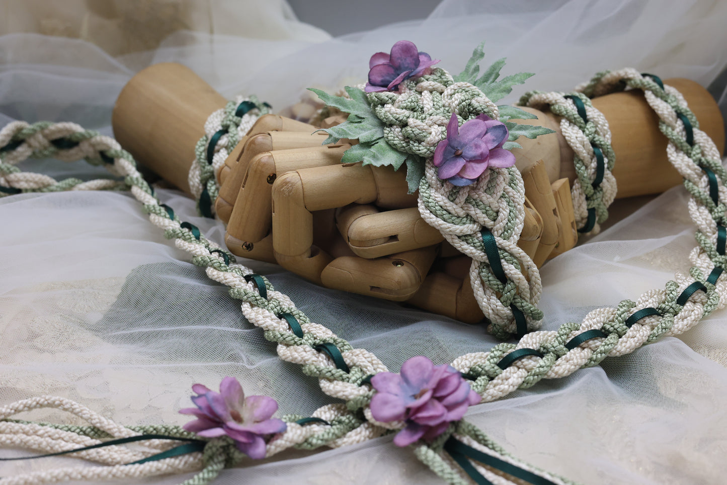 Ready-to-Ship Handfasting Cord – One of a Kind -  Bloom No.1
