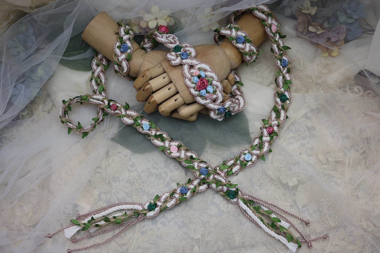 Ready-to-Ship Handfasting Cord – One of a Kind - Fae Garden No.2