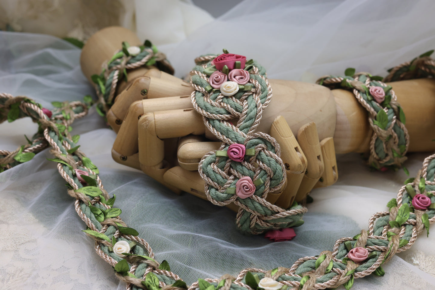 Ready-to-Ship Handfasting Cord – One of a Kind - Fae Garden No.3