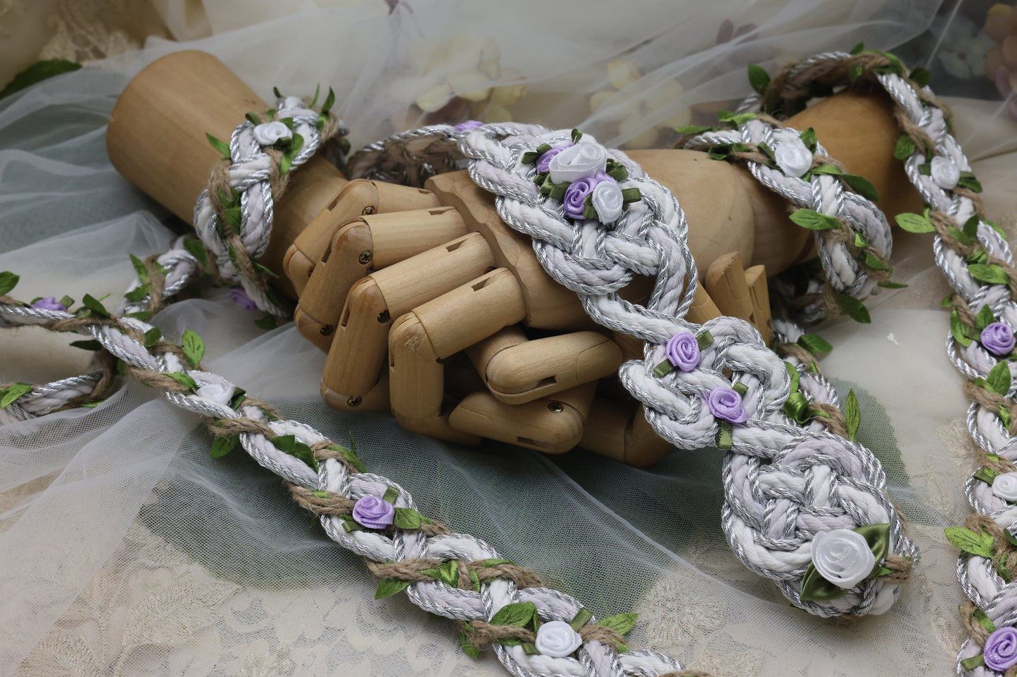 Ready-to-Ship Handfasting Cord – One of a Kind - Fae Garden No.4