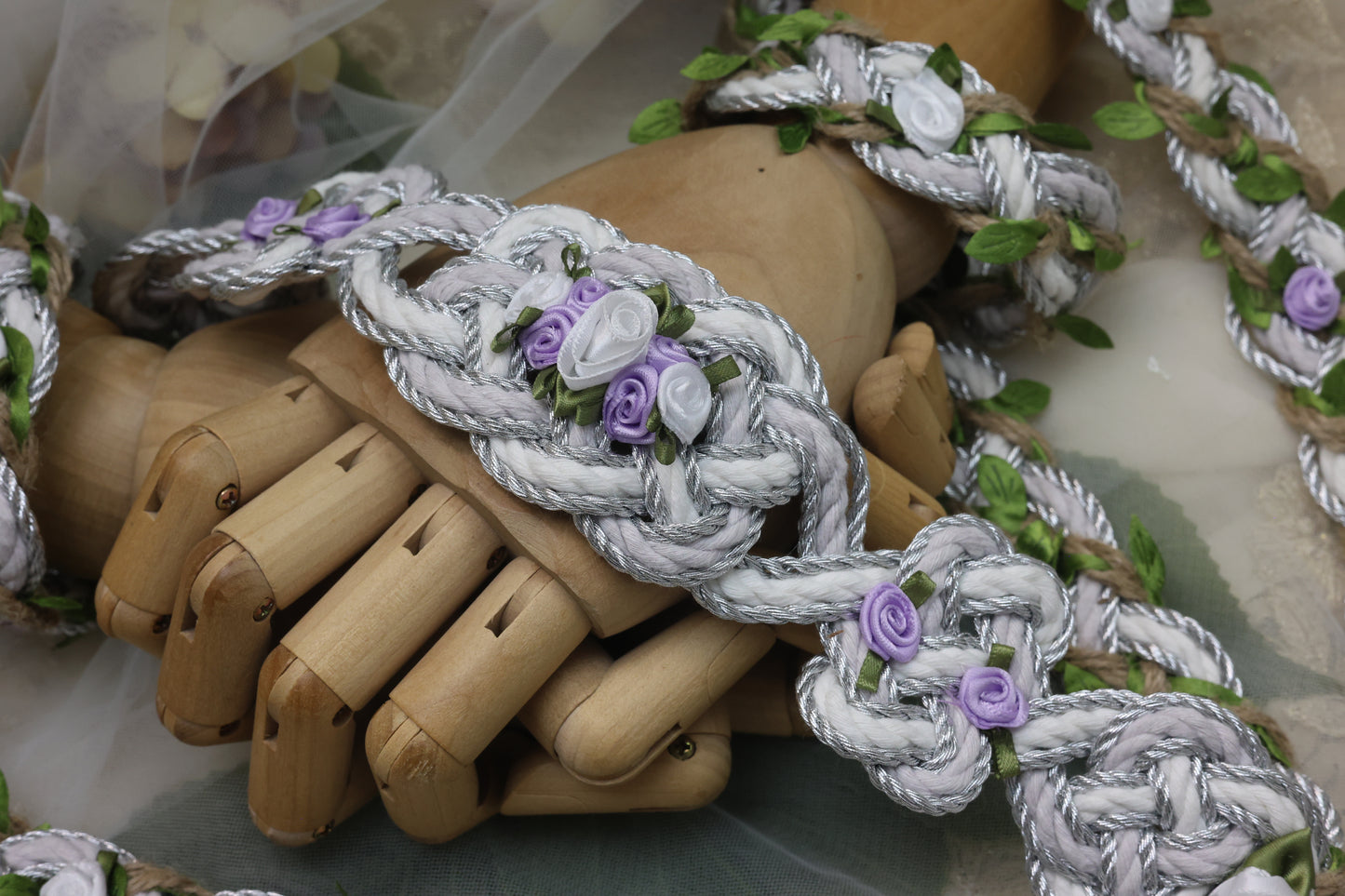 Ready-to-Ship Handfasting Cord – One of a Kind - Fae Garden No.4