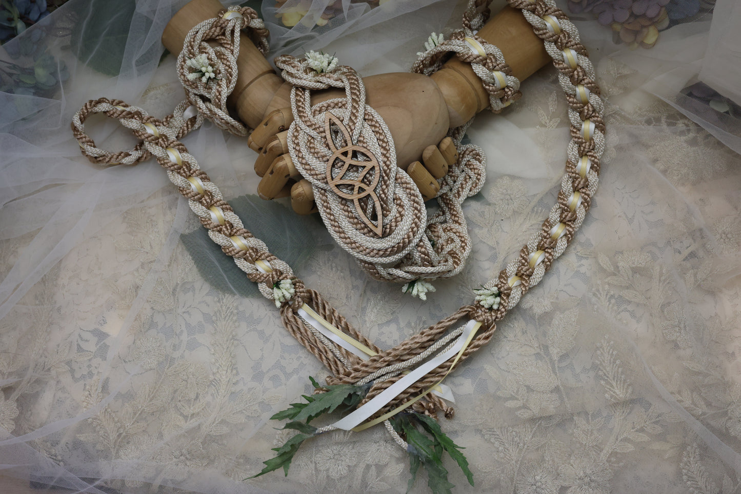 Ready-to-Ship Handfasting Cord – One of a Kind -  Nine Knot No.1