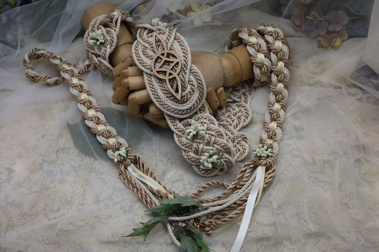 Ready-to-Ship Handfasting Cord – One of a Kind -  Nine Knot No.1